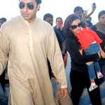 Abhishek Aishwarya and Aaradhya Bachchan