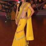 Shilpa Shetty on Nach Baliye in a Sultry Yellow Sari