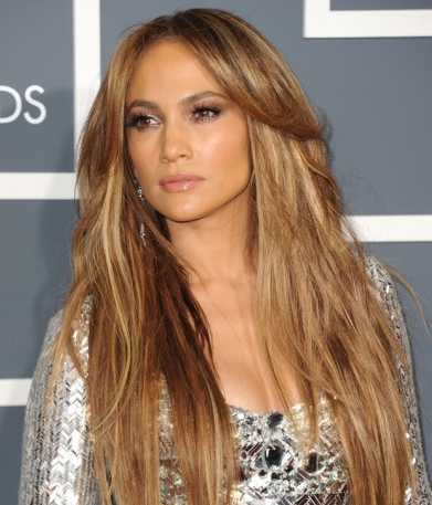 Jennifer Lopez Hairstyles on Jennifer Lopez Hairstyle Makeup 2011 Grammy Awards Jpg