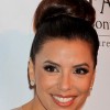 Eva Longoria Ballerina bun hairstyle