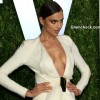 Irina Shayk Revealing White Gown at 2013 Vanity Fair Oscar Party