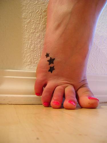 foot tattoo design