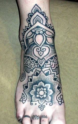 tattoo designs on foot - 2