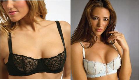 Balconette bra