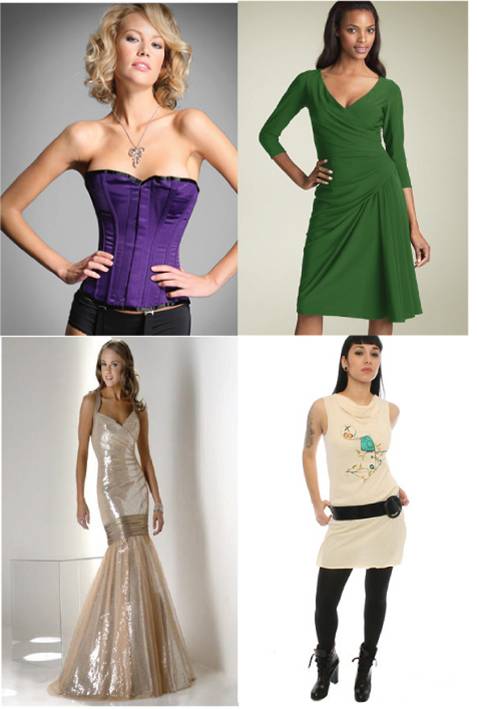 Dress / corset for thin waist Petite