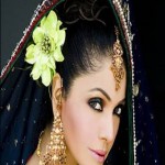 Indian bridal hairstyle