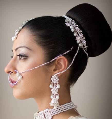indian bridal hair style