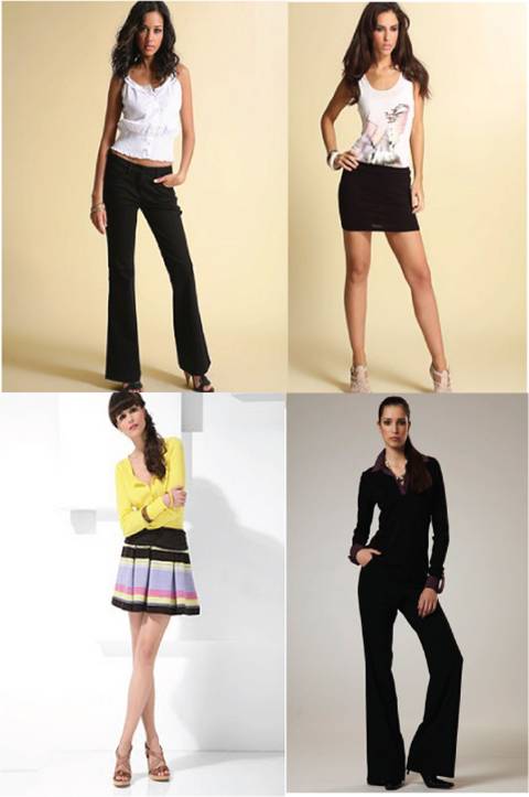Trousers / skirts for long legs