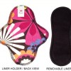 Washable reusable sanitary pad