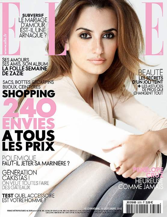 penelope cruz makeup. Penelope Cruz for Elle France