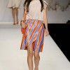 red and blue vertical stripes fendi spring 2011