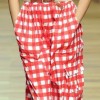 Dand G red and white check jumpsuit spring 2011