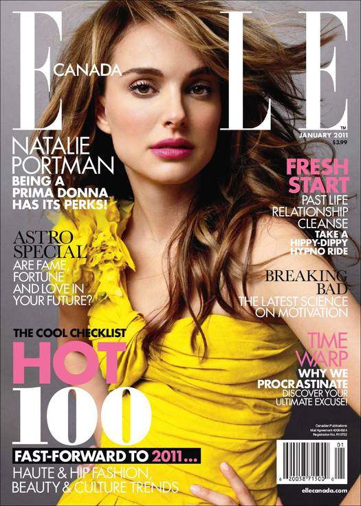 natalie portman hair 2011. Natalie Portman for Elle