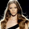 loose waves with center parting hairstyle spring 2011