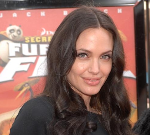 Iman Cosmetics on Angelina Jolie Without Makeup
