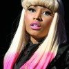 Nicki Minaj blonde hair dipped in pink dye