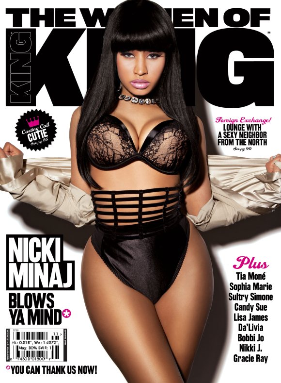 nicki minaj king magazine 2011. Nicki Minaj for King Magazine