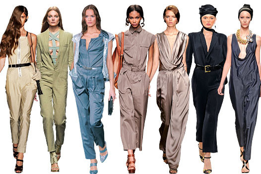 Womens Jumpsuit fashion trend styles materials occasions