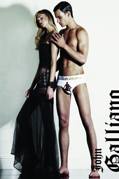 Erin Heatherton John Galliano 2011 lingerie Swim 6