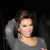 Eva Longoria visible white powder under her eyes