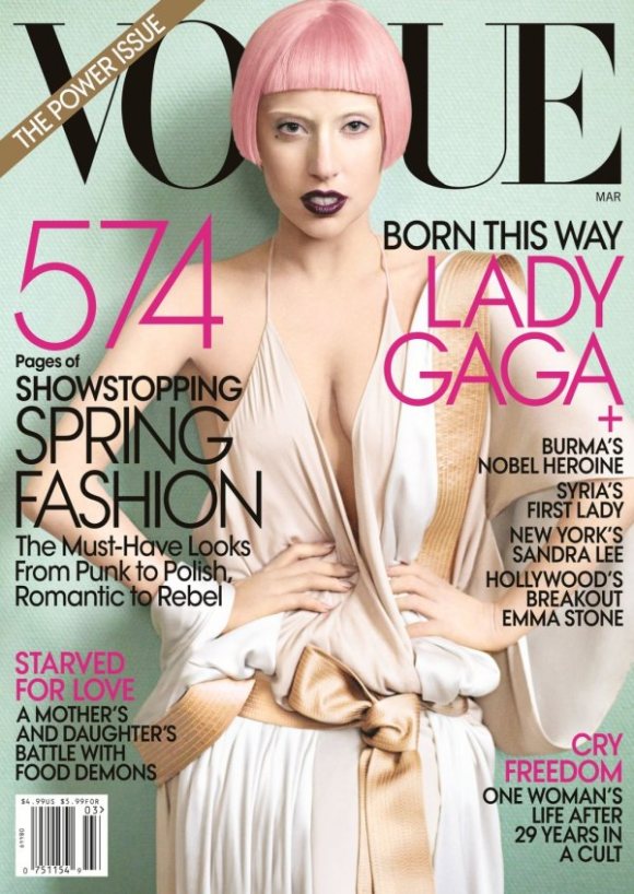 Lady Gaga Vogue. Lady Gaga Vogue US March 2011