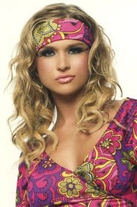 70s hippie girl hairstyle