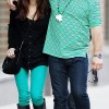 Ashley Greene rocks green denims on St Patricks Day