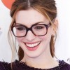 Anne Hathaway rocks nerdy glasses