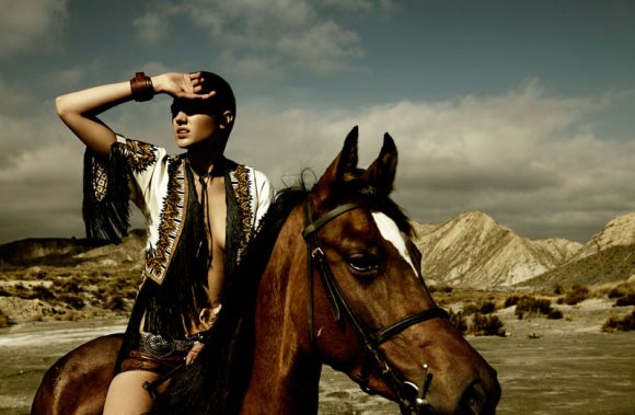 Kristine Drinke Marie Claire Italia April