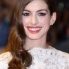 Anne-Hathaway-sports-Side-Swept-Curls