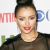 Kat-Graham-top-bun-hairstyle