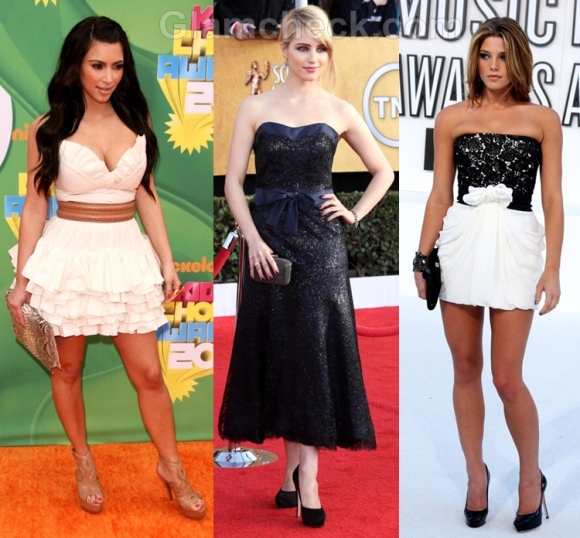 how-to-wear-strapless-dress