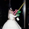 Gaga Chanel Gown Workshop Opening