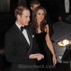 Kate Middleton Black Velvet Strapless Alexandra McQueen Gown