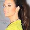 Catt sadler elegant and stylish in fluorescent green blazer