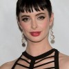 Krysten Ritter Dons Stunning Black Cutout Dress to All-Star Party