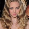 Amanda seyfried hairstyle center parted retro waves