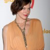Milla Jovovich Glamorous in Vintage Dress at GLAAD Media Awards
