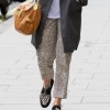 snake print pants street style
