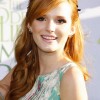 Bella Thorne golden wavy hair