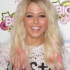 Amelia Lily pink hair streaks