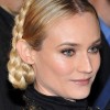 Diane Kruger Looped Braids hairstyle