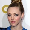 Amanda Seyfried Looped Top Knot hairstyle 2013