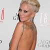 Jenna Jameson Hosts Las Vegas Party in Slinky Grey Dress