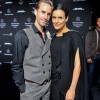 Joseph Fiennes Maria Dolores Dieguez at Laurel Show Mercedes Benz Fashion Week AW 2013-14