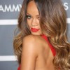 Rihanna Hairstyle at 2013 Annual Grammy Awards