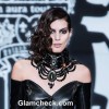 On Aura Tout Vu Spring 2013 Hairstle makeup Couture at Paris Fashion Week
