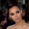 Lyndriette Kristal Smith Sports Ballerina Bun hairstyle at Fast Furious 6 Premiere