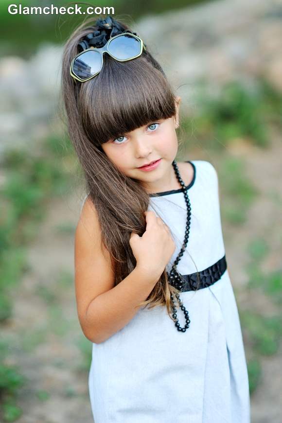 side, you too can make your little girl look beautiful with long hair ...