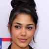 Tasie Lawrence Top Bun Hairstyle 2013